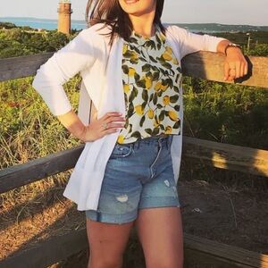 Zara Lemon Print Tank Top
